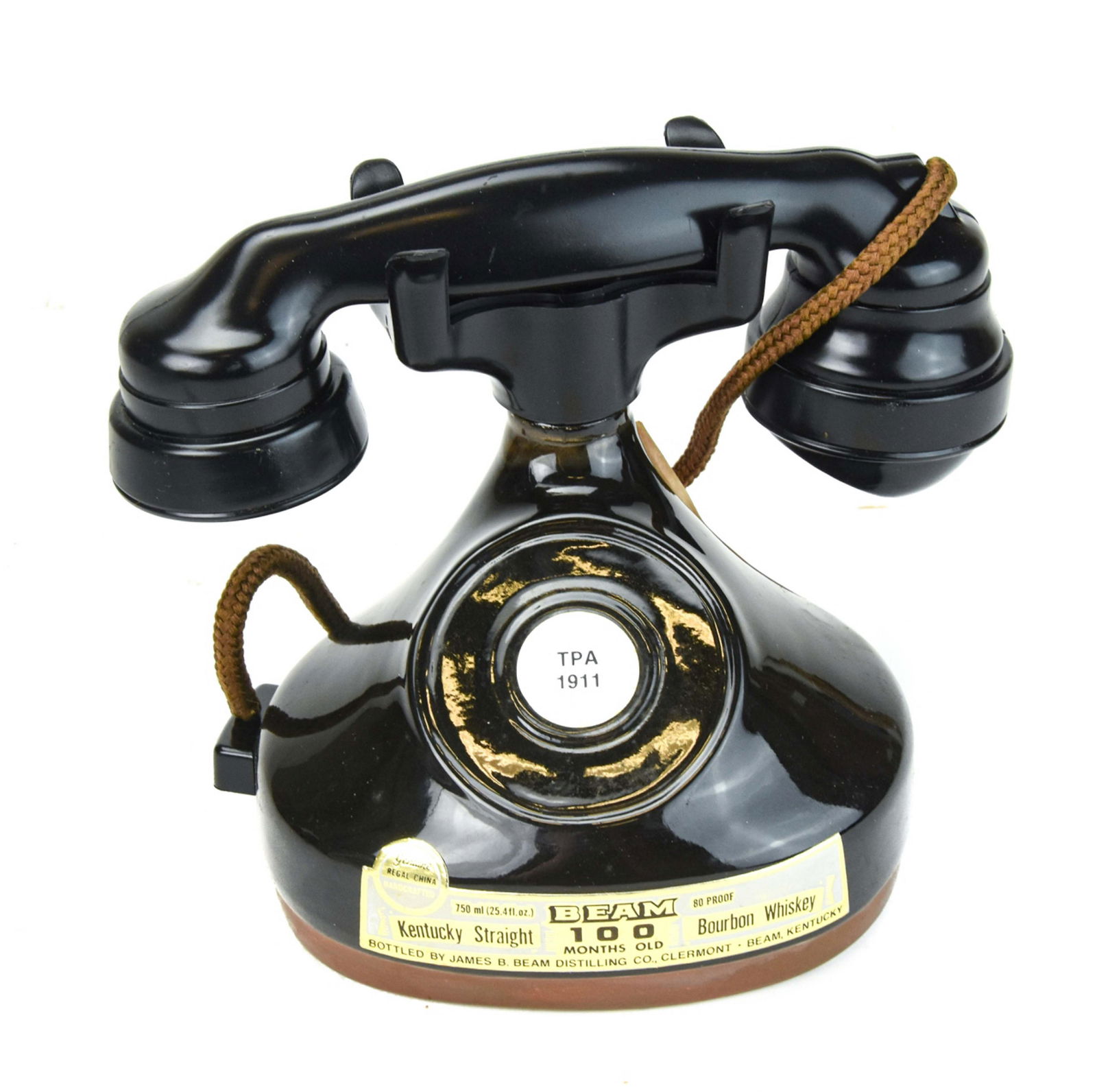 Vintage Beam's French Cradle Telephone Decanter (1 of 11)