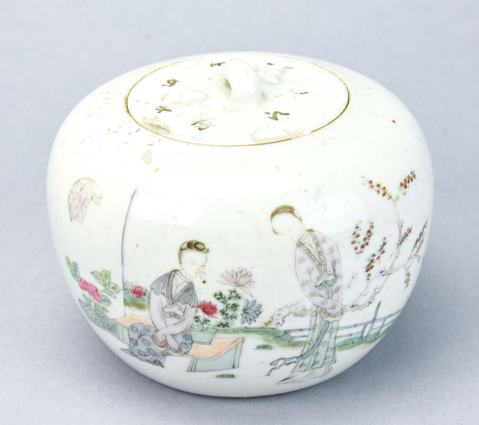 Antique Chinese Jar w Calligraphy Inscription (1 of 11)