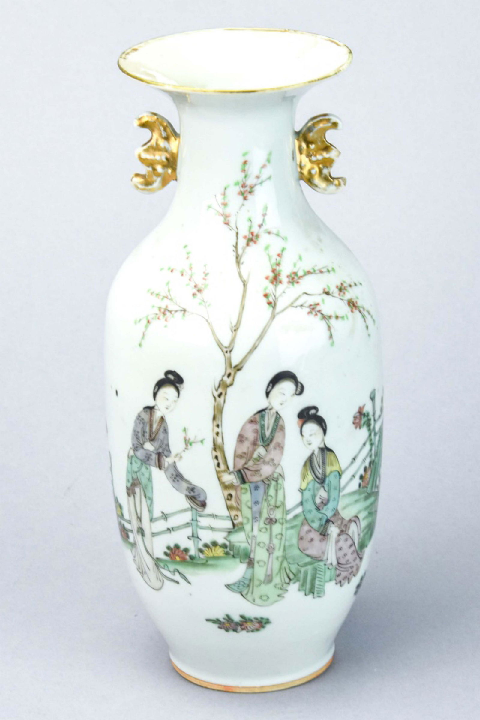 Antique Chinese Vase w Calligraphy Inscription (1 of 9)