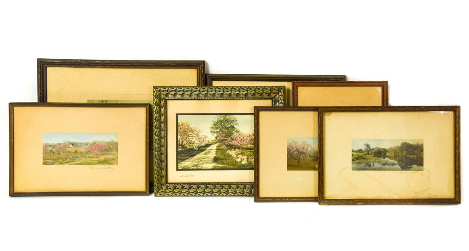 Lot Wallace Nutting Hand Colored Photo Lithographs (1 of 9)