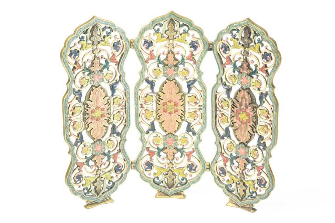 Jay Strongwater Siddhartha Folding Table Screen (1 of 9)