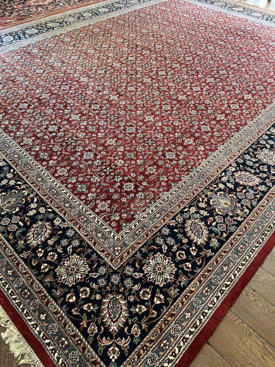 Antique Hand Knotted Persian Room Size Carpet (1 of 6)