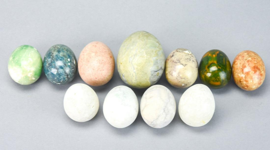 Assorted Decorative Polished Stone Eggs (1 of 7)