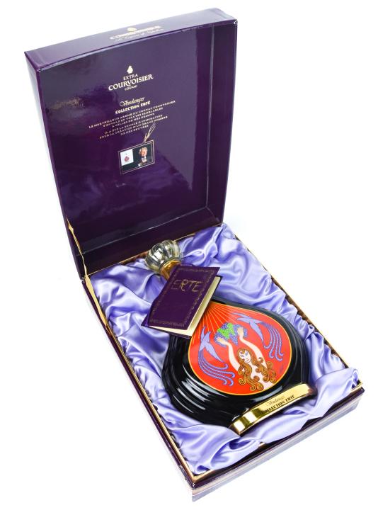 Erté Courvoisier Cognac Vendanges Collection Boxed (1 of 8)
