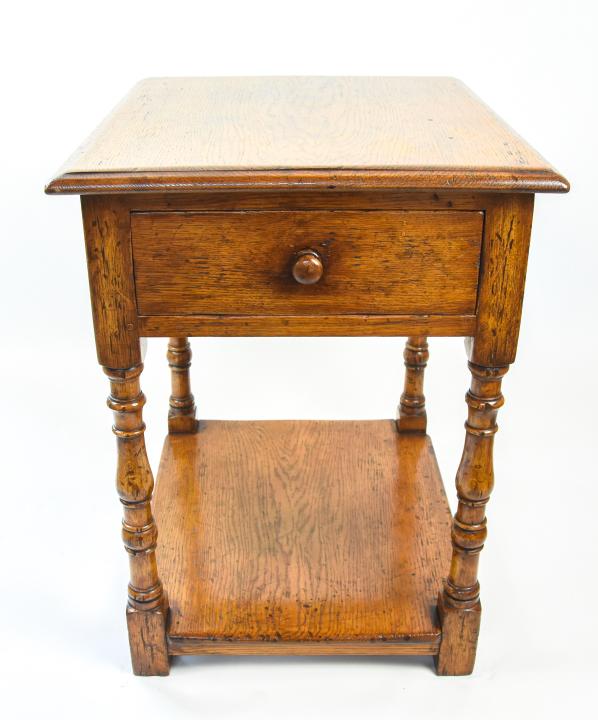Restall Brown & Clennell English Tudor End Tables (1 of 6)