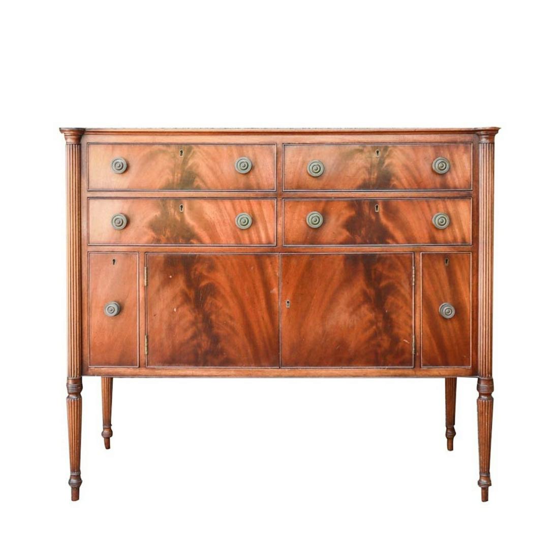 Old Sturbridge Village Sheraton Mahogany Sideboard (1 of 6)