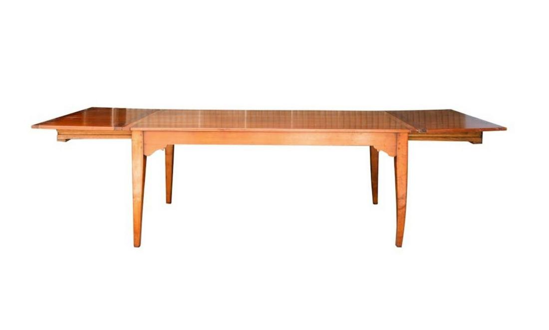 American Country Cherry Dining Table w 2 Leaves (1 of 9)