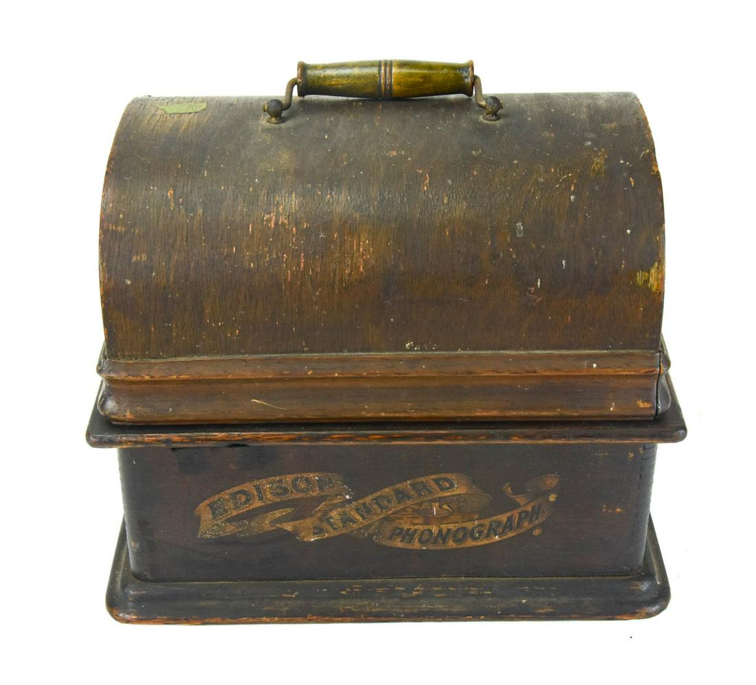 Antique Edison Standard Phonograph Model C (1 of 8)