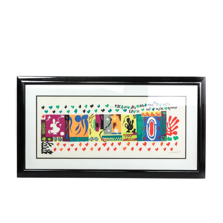H Matisse Elle Vita Paraitre le Matin Silkscreen (1 of 6)