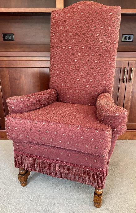 Restall Brown & Clennell English Carved Armchair (1 of 4)