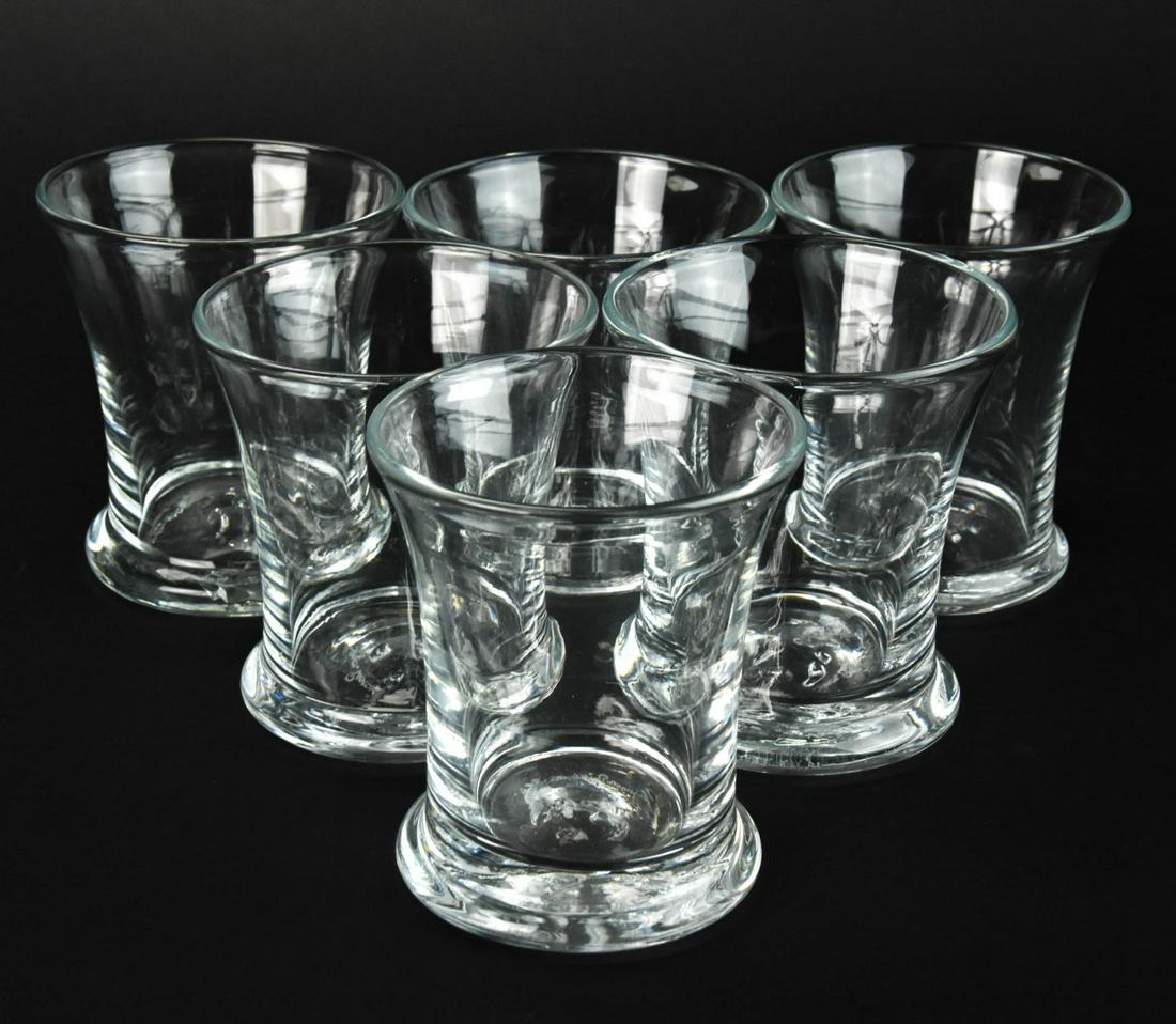 6 Vintage Simon Pearce Hand Blown Rocks Glasses (1 of 6)