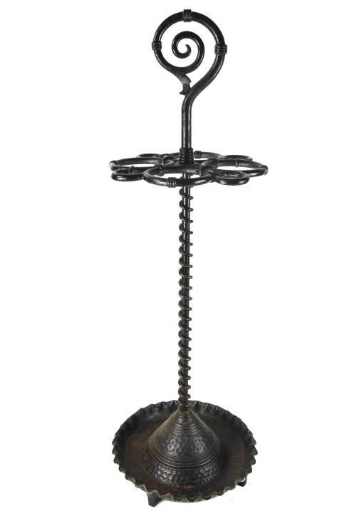 Antique Cast Iron Parlor Umbrella & Cane Stand (1 of 7)