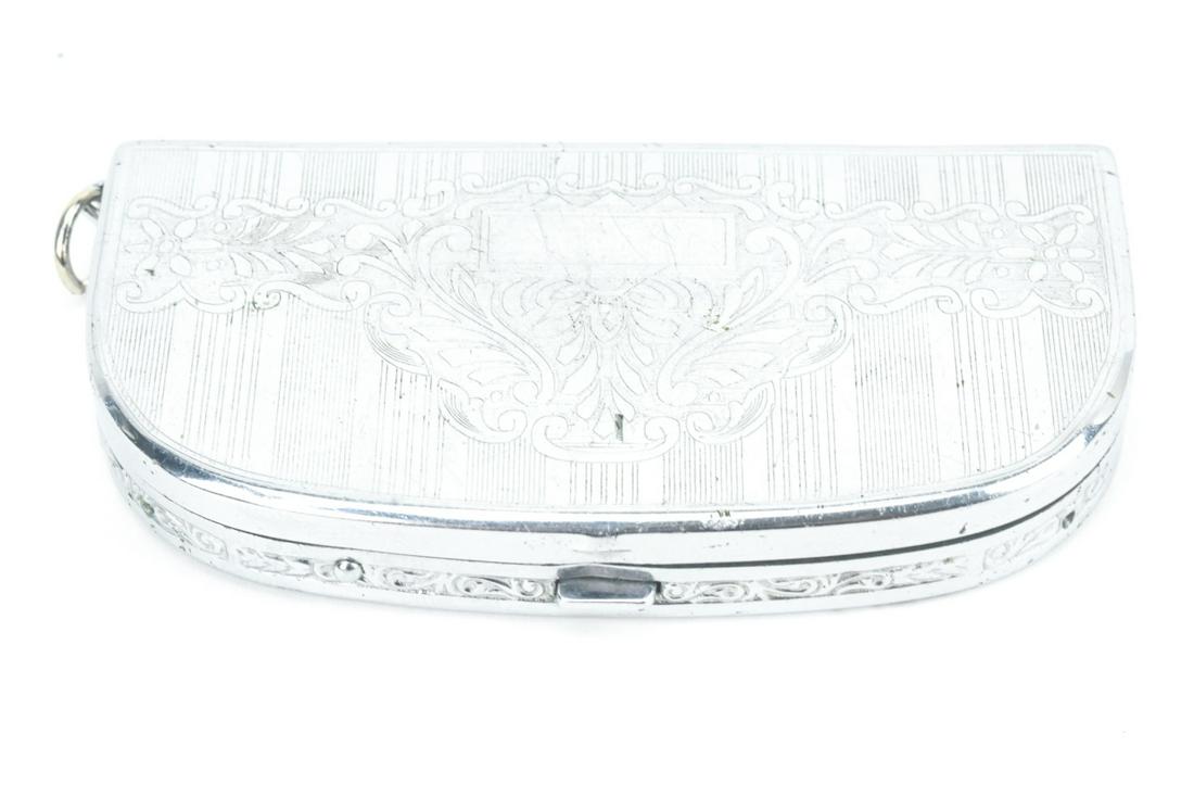 Antique Art Deco Compact Pendant by Elginite (1 of 7)