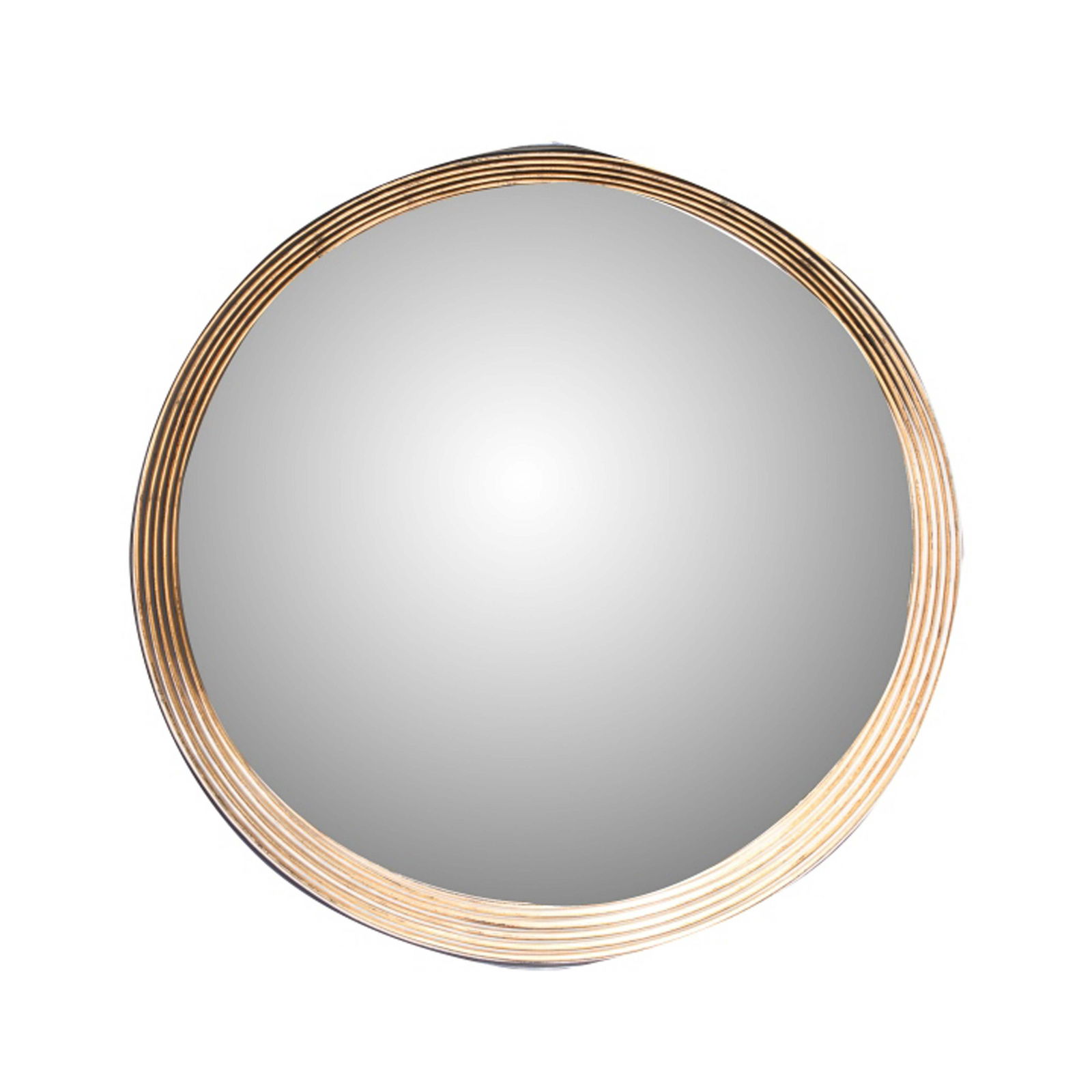 Large Stepped Round Mirror (1 of 6)