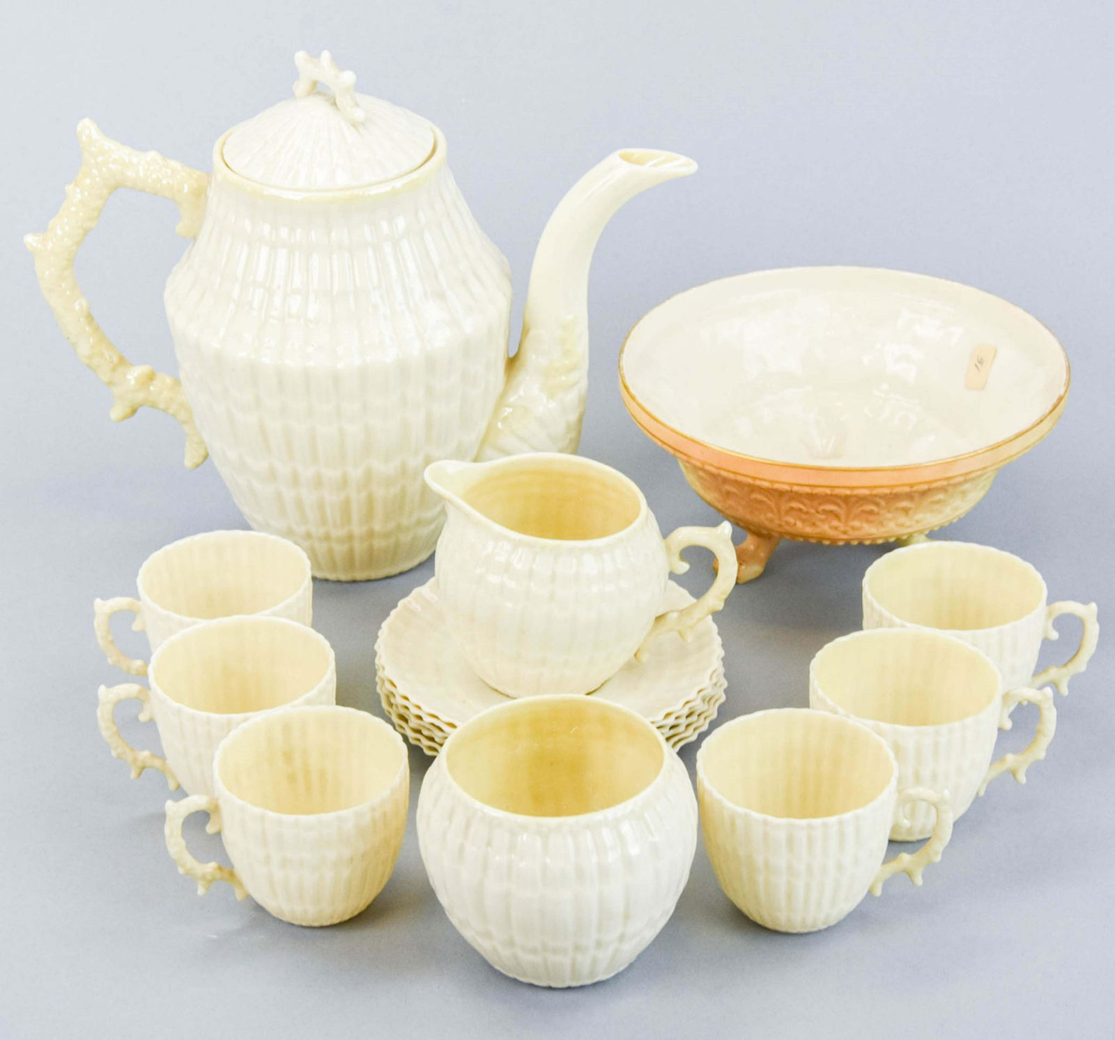 Collection Belleek Coral & Seashell Tea Set (1 of 9)