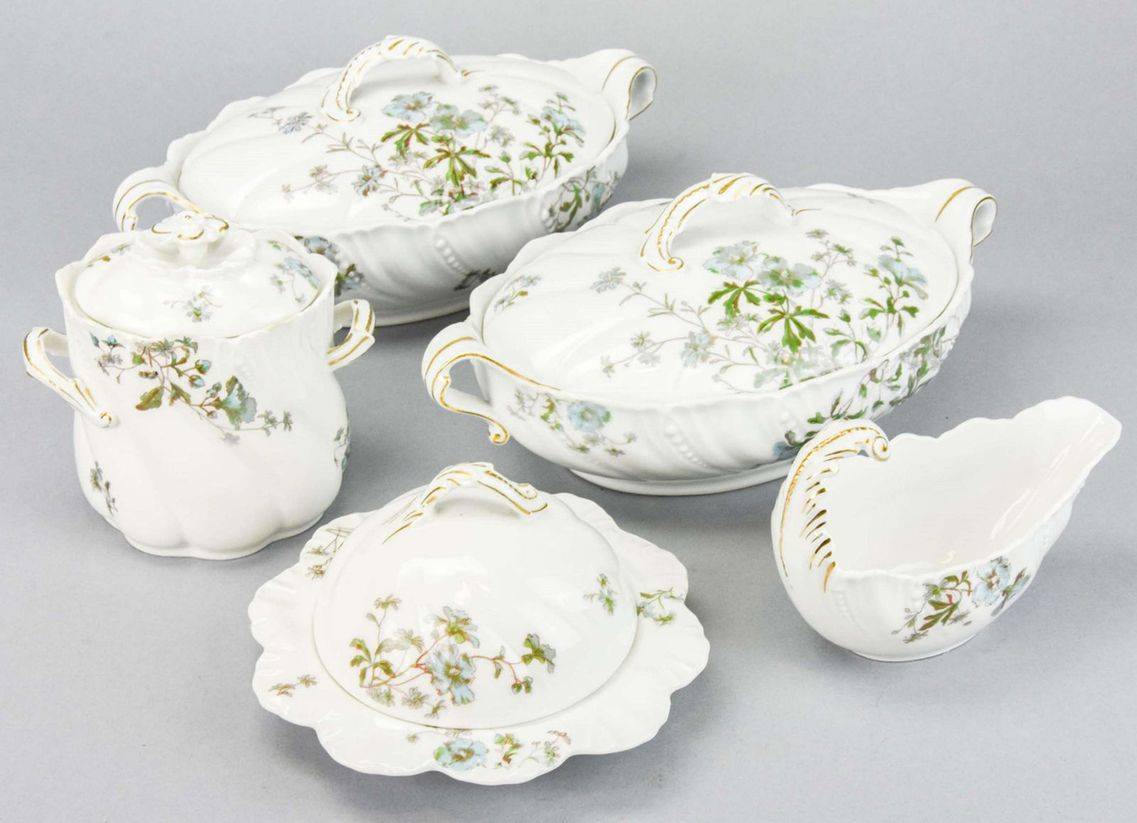 Set 5 Limoges Serving Pieces (1 of 9)
