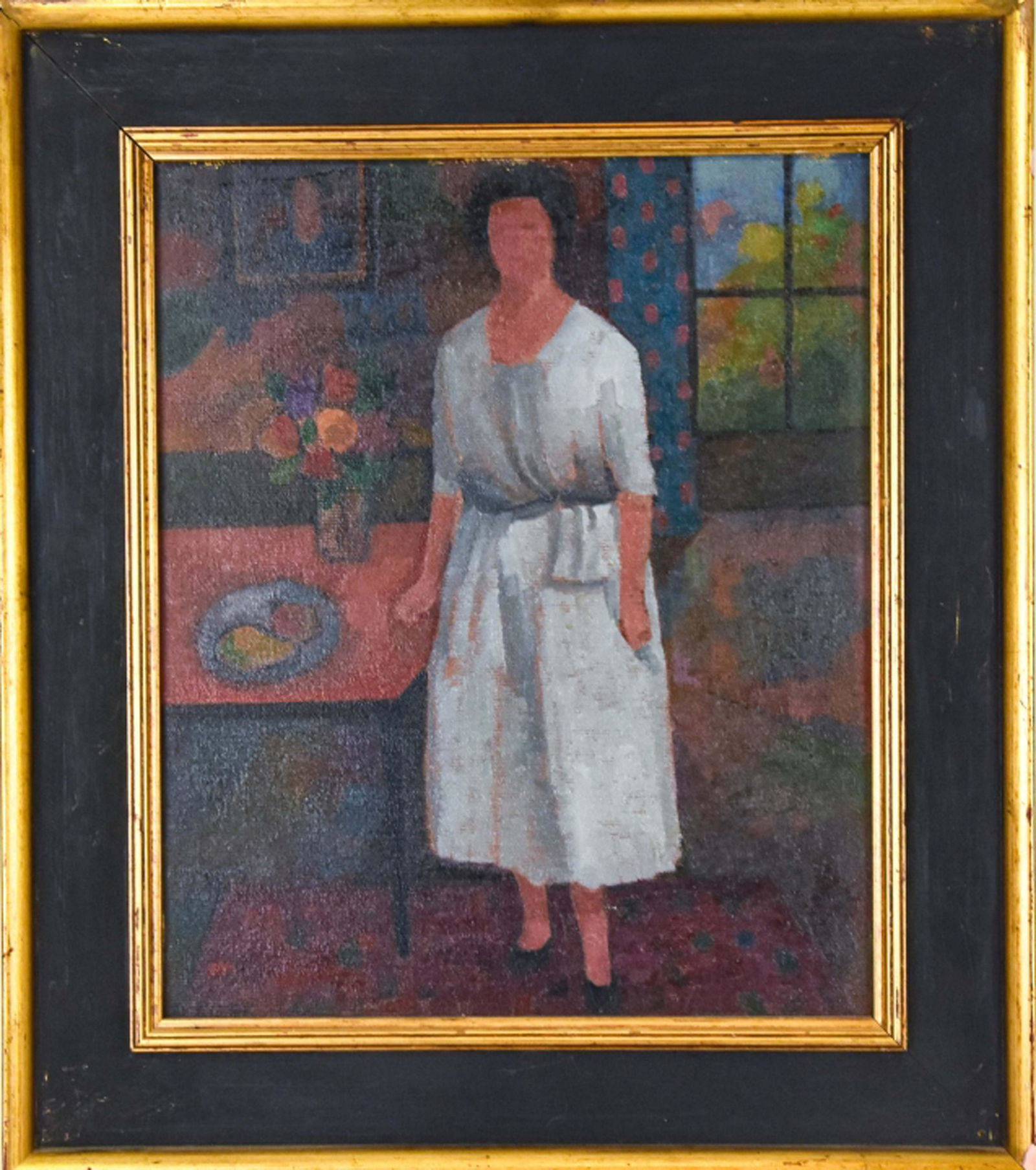 Duffy Ayers Oil on Panel Portrait Painting (1 of 8)