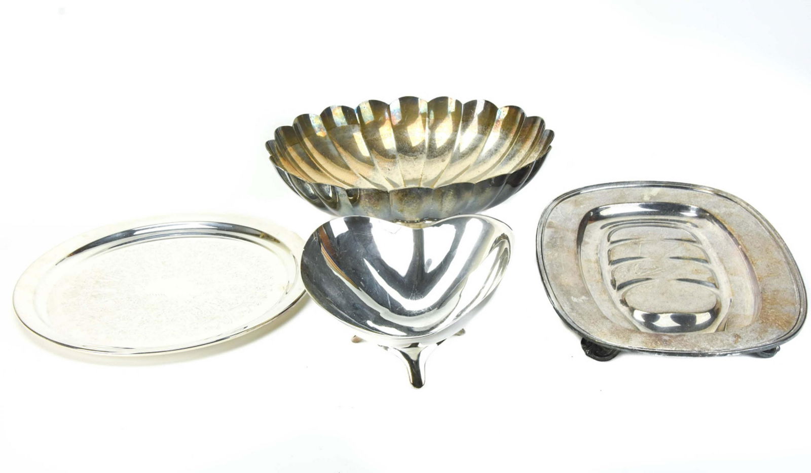 Collection Reed & Barton Silverplate Serving Items (1 of 10)