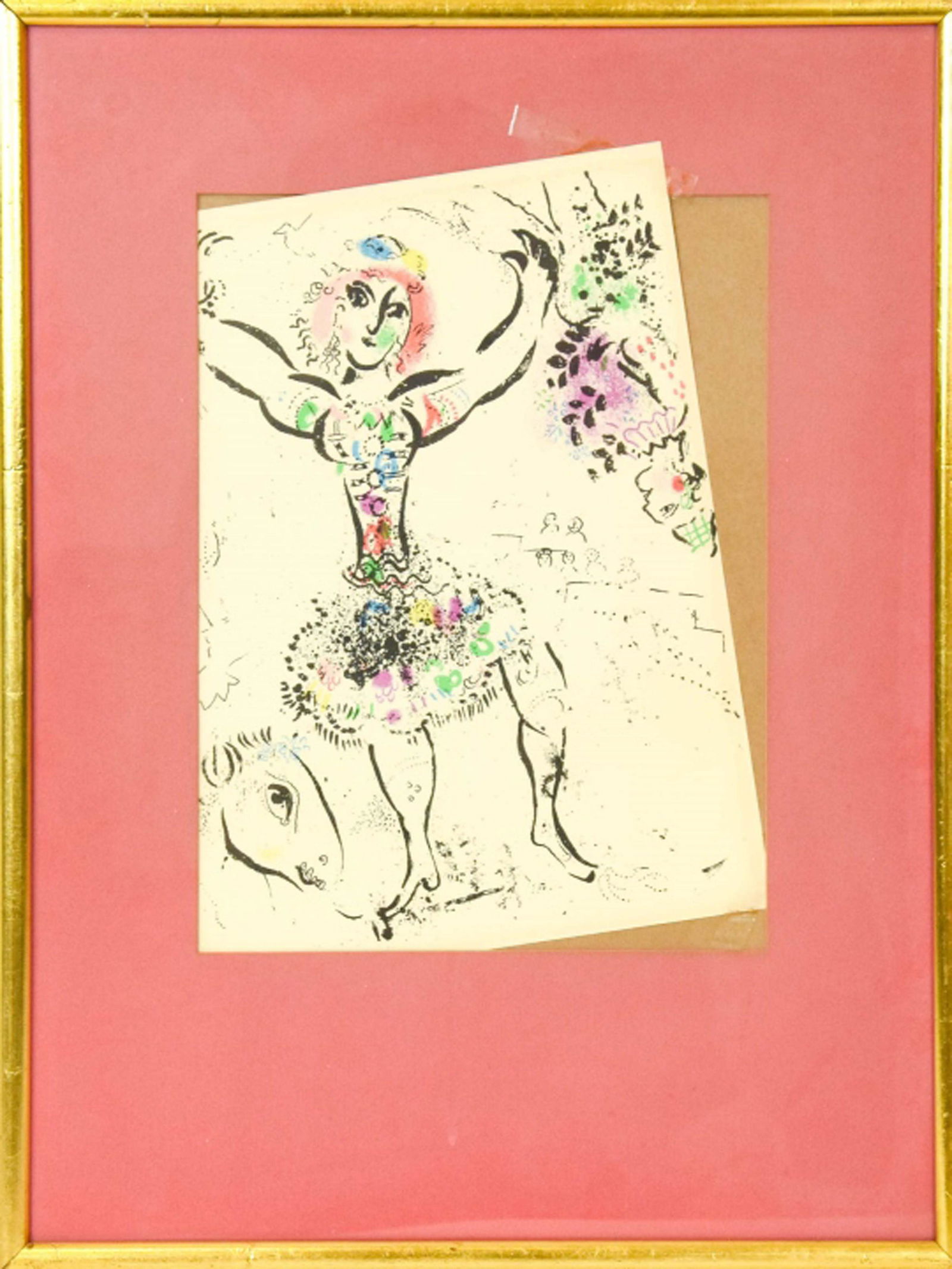 Marc Chagall Woman Juggler Lithograph (1 of 7)