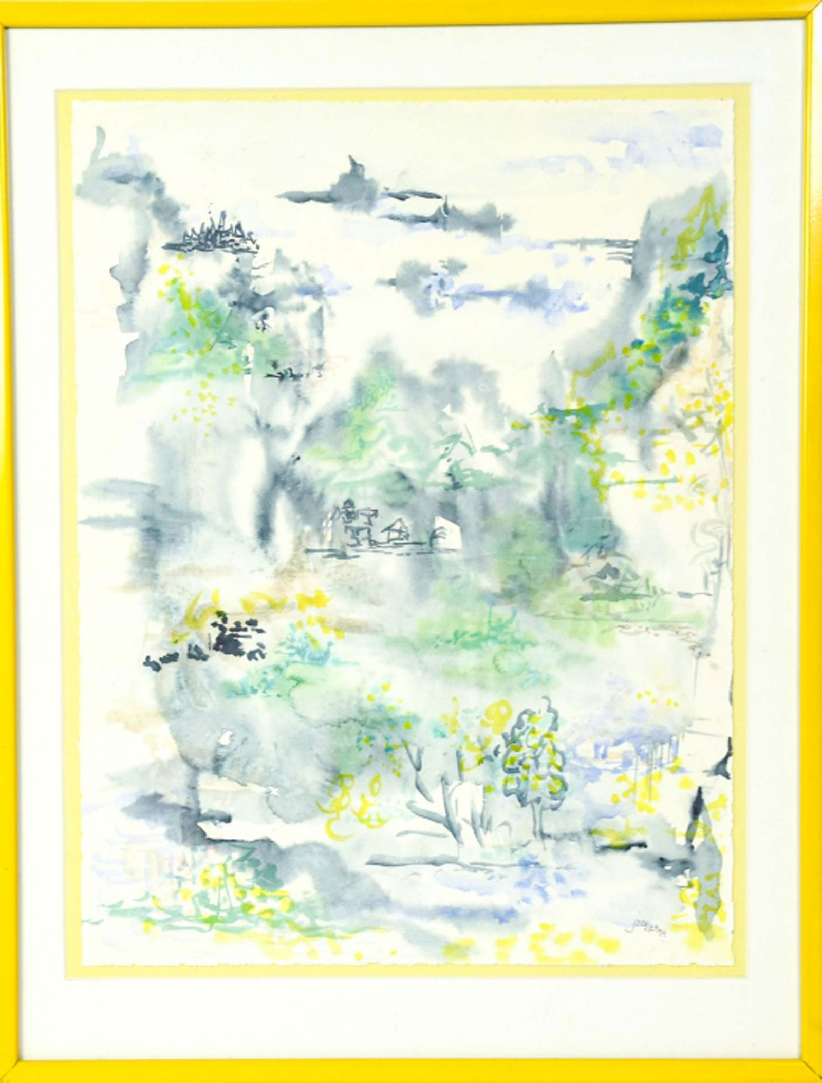 Jodi Lee Abstract Landscape Watercolor Painting (1 of 8)