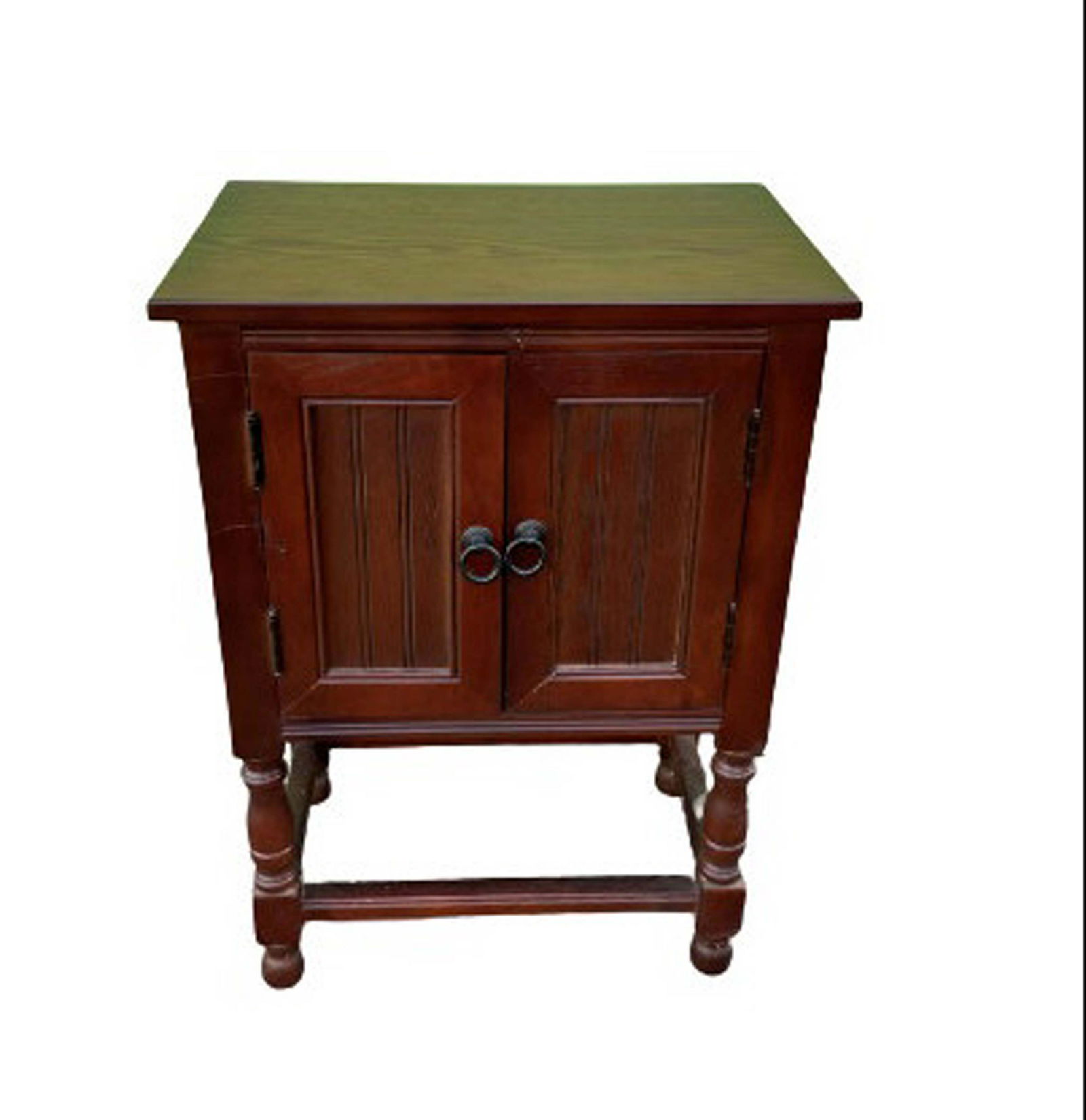 Small Mission Style Cabinet on Stand (1 of 5)