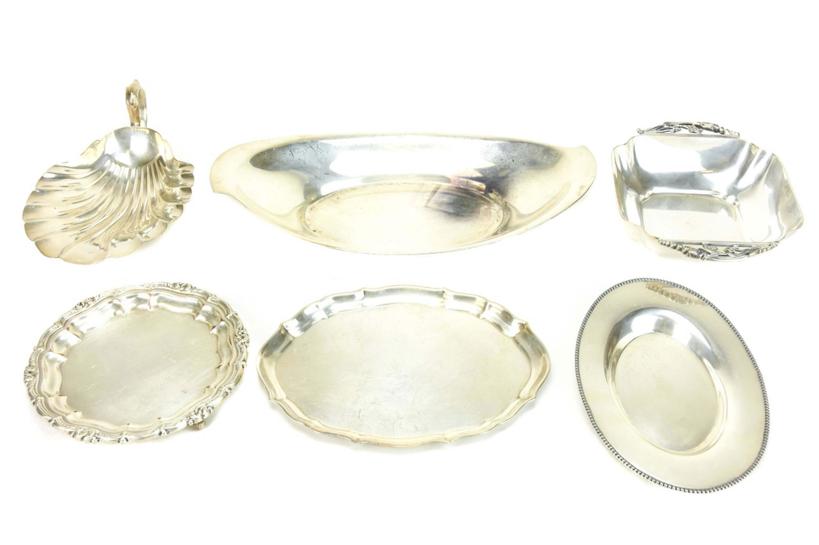 Vintage Silver Plate Trinket & Candy Dishes (1 of 8)