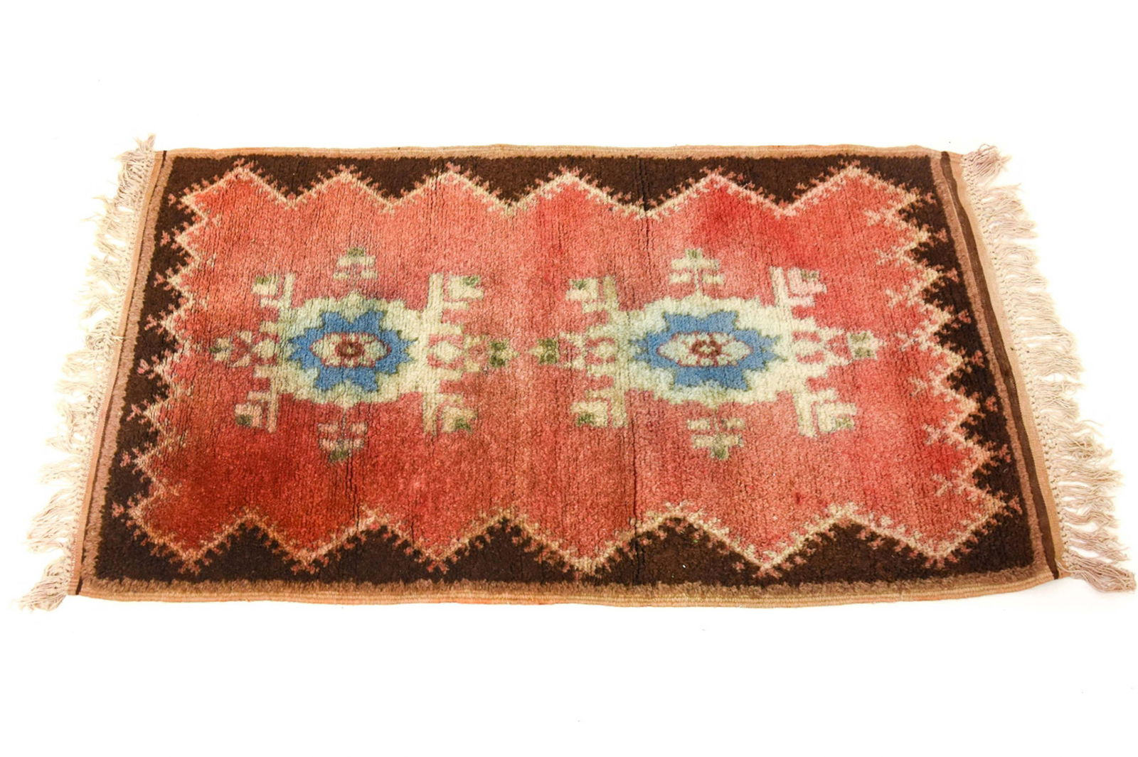 Navajo Style Hooked Area Rug (1 of 8)