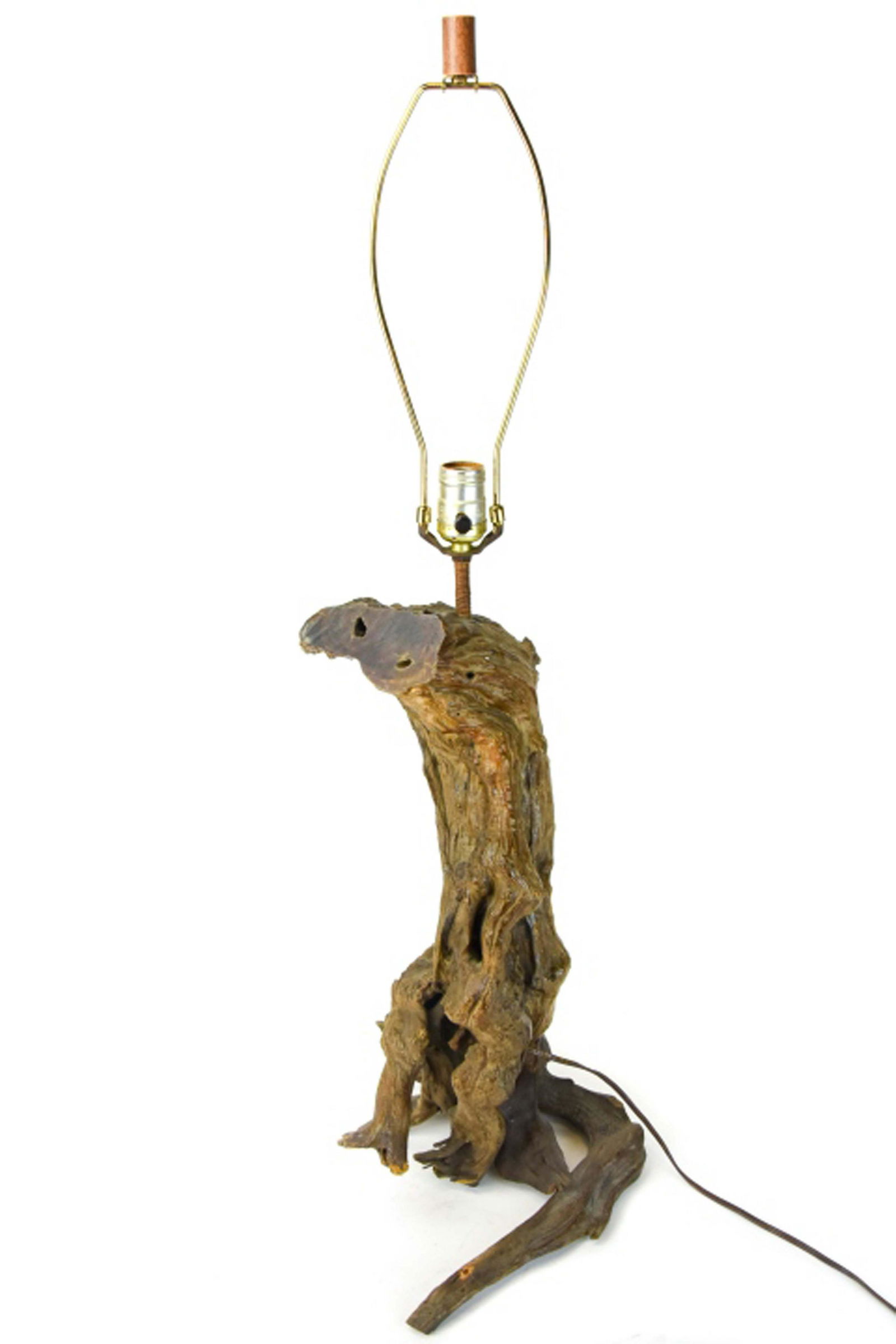 Sculptural Driftwood Table Lamp (1 of 9)