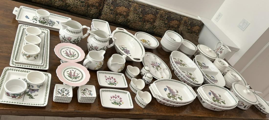 Collection of English Portmeirion Porcelain Items (1 of 6)