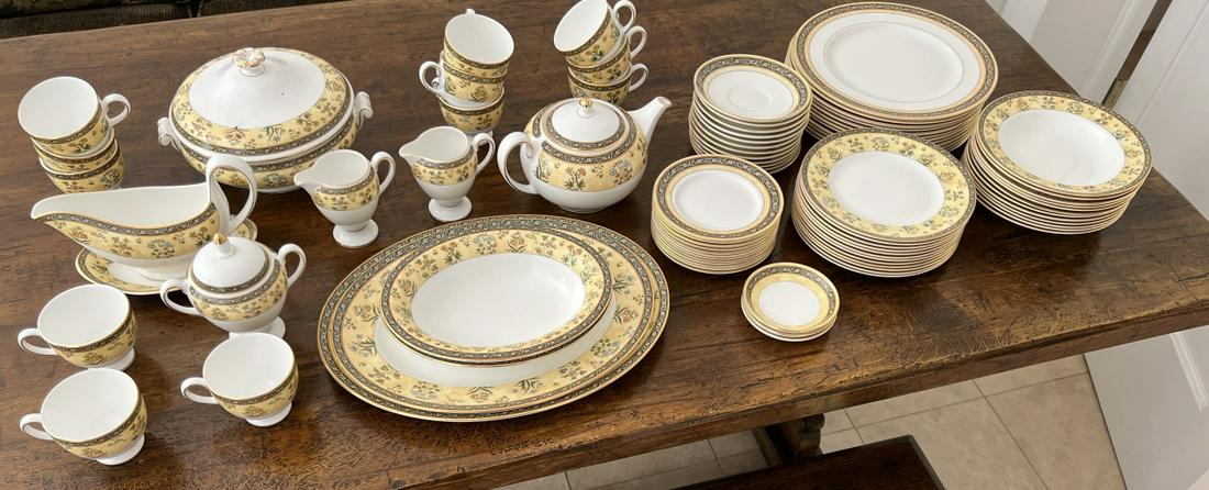 English Wedgwood Porcelain India Dinner Service (1 of 5)