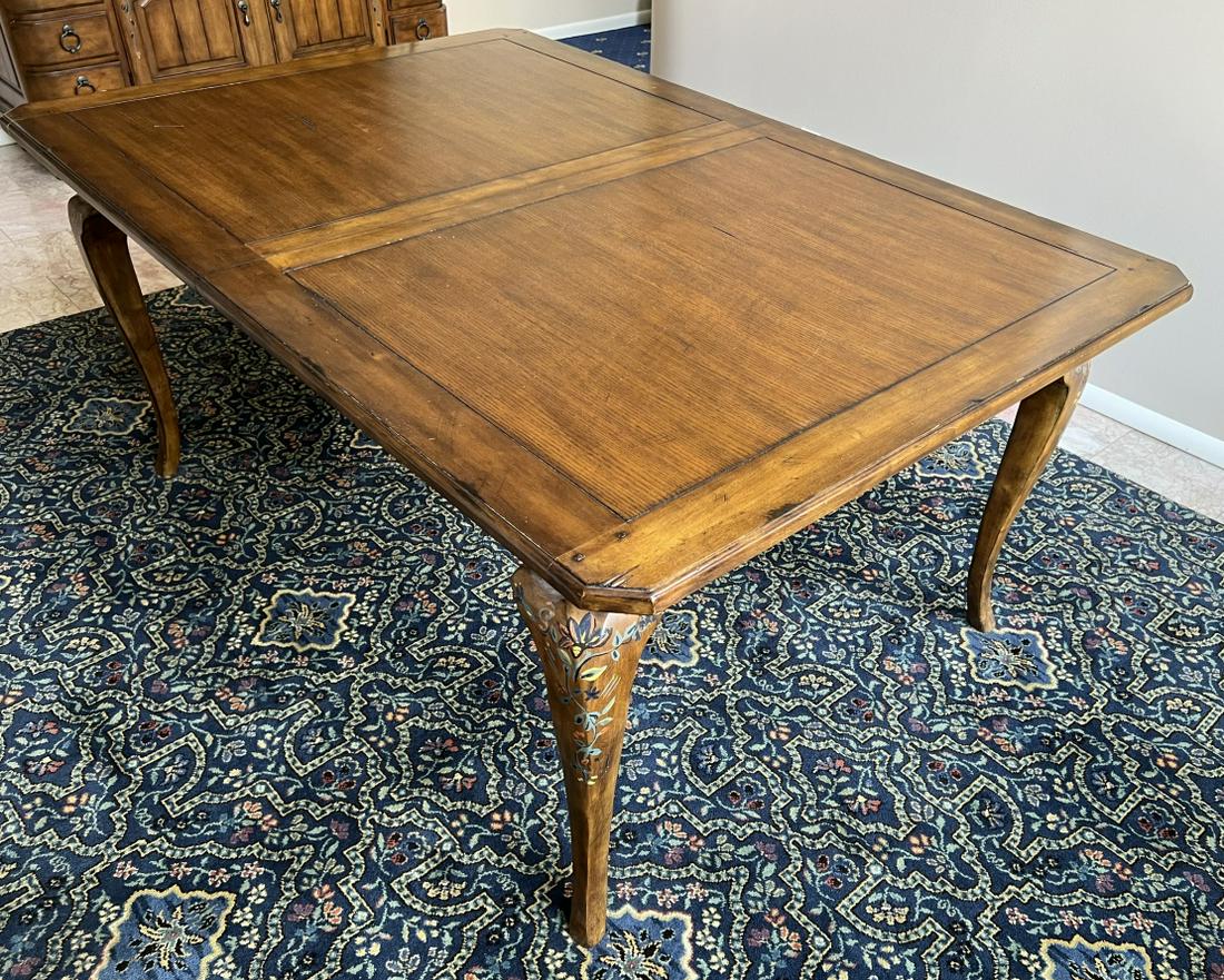 French Country Provencal Style Dining Table (1 of 6)