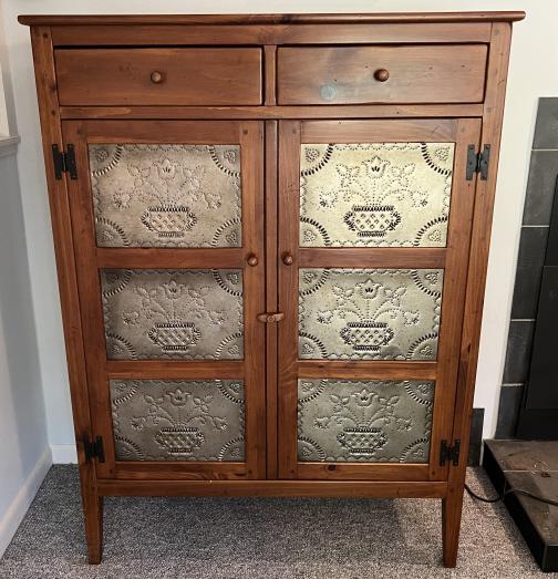 Vintage Country Early American Style Pie Safe (1 of 5)