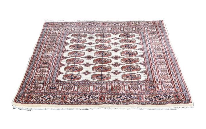 Oriental Hand Knotted Bokhara Rug (1 of 6)
