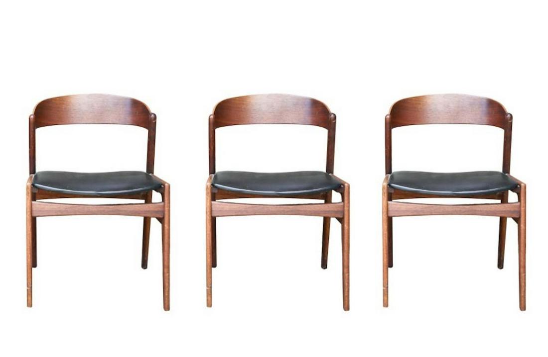Set 3 Danish Modern Chairs (1 of 7)