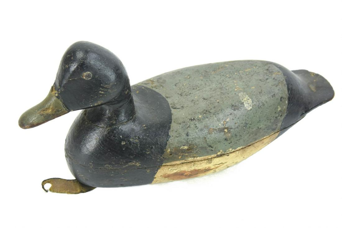 Duck Decoy Drake Broadbill by Gene Hendrickson (1 of 7)