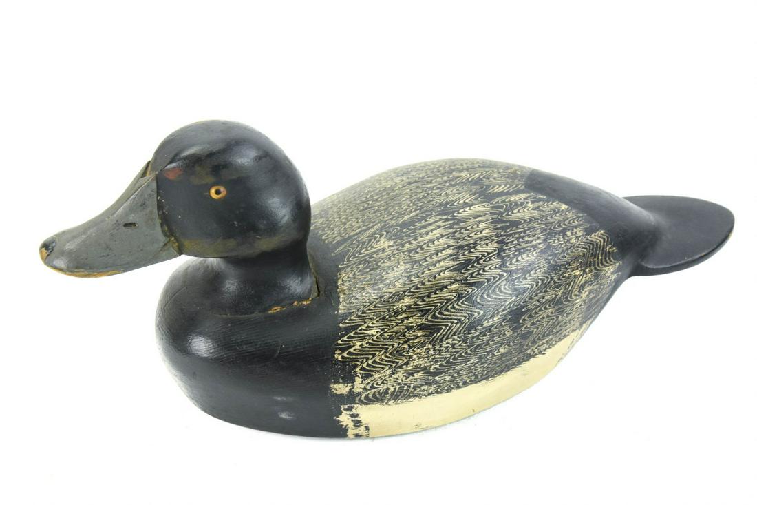 Vintage Duck Decoy Drake Broadbill by Bud Huntley (1 of 8)