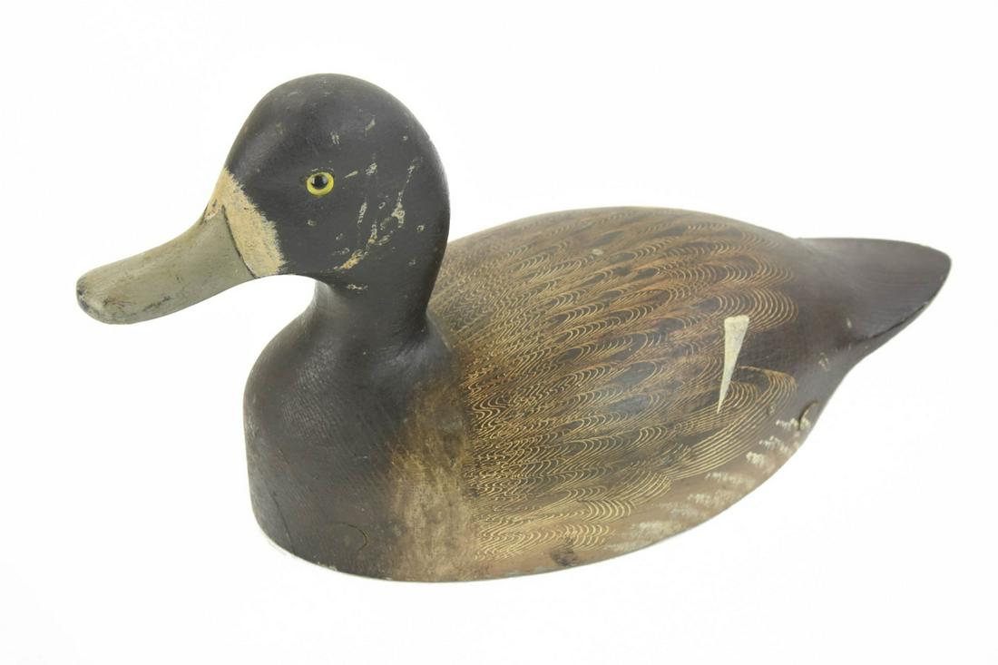 Antique Duck Decoy Hen Broadbill by Stan Woodman (1 of 8)