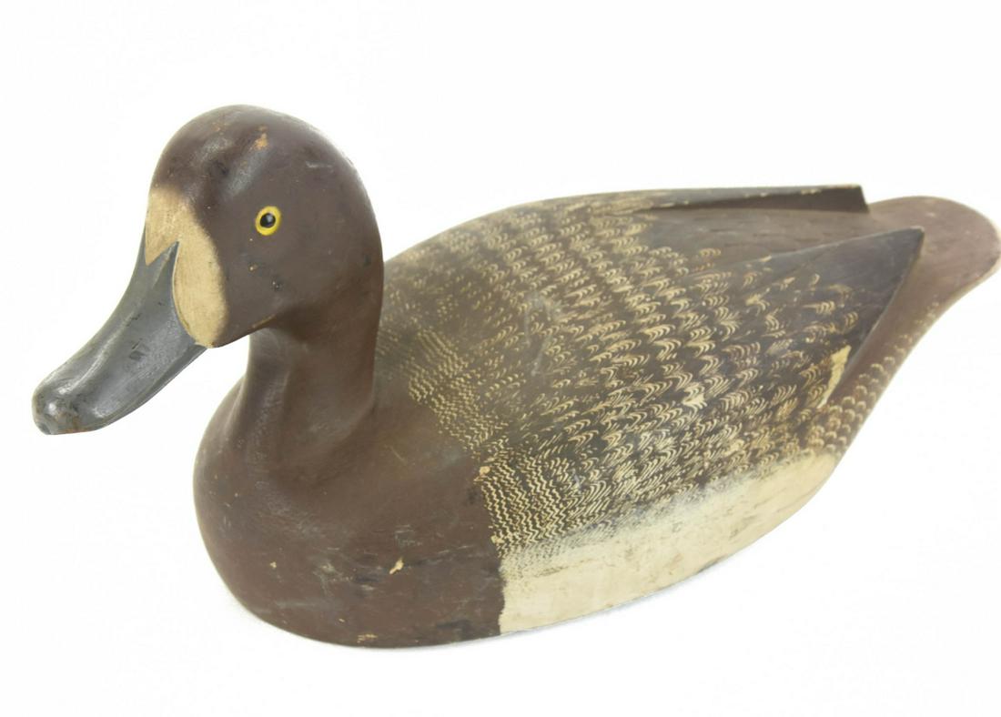Vintage Duck Decoy Broadbill Hen by Reg Bloom (1 of 8)