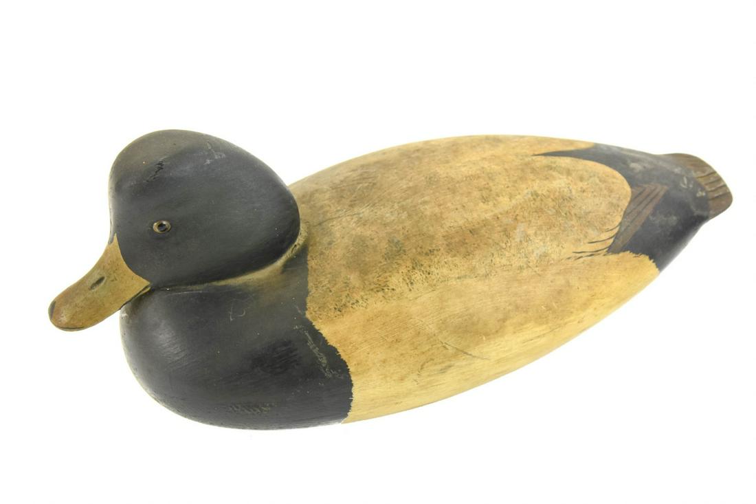 Vintage Duck Decoy Broadbill by Turk Lipensberger (1 of 7)