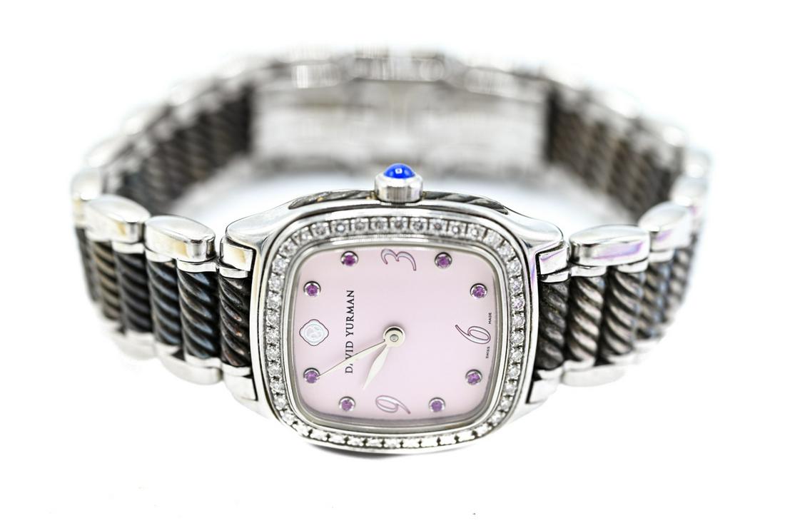 David Yurman Diamond Set Ladies Watch w Bracelet (1 of 8)