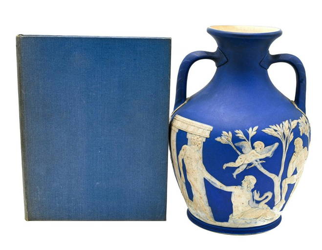 Portland Vase Antique 19th C Wedgwood Jasperware Sep 22, 2022