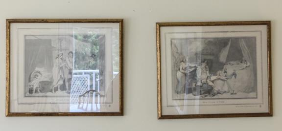 Pair Thomas Rowlandson Framed Prints (1 of 13)