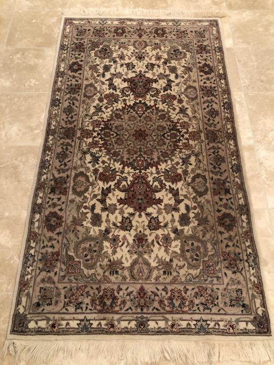 Hand Knotted Persian Style Carpet Runner (1 of 4)