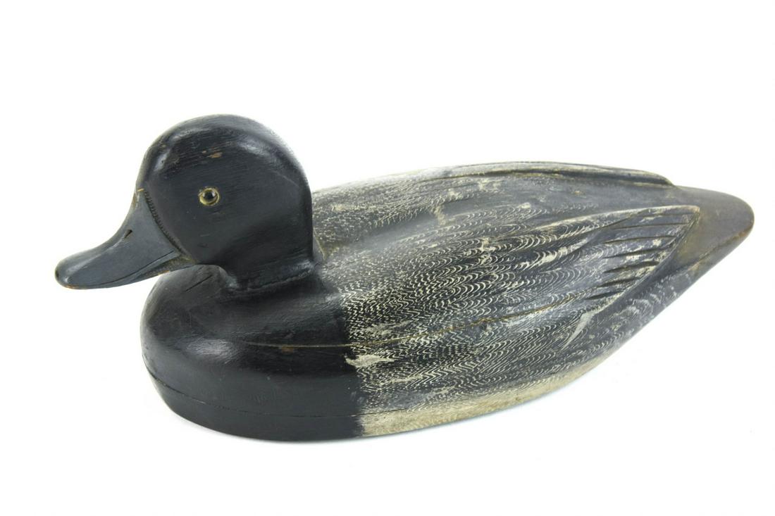 Antique Duck Decoy Drake Broadbill by Davey Nichol (1 of 8)
