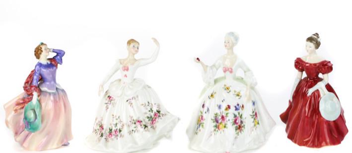 Collection 4 Royal Doulton Figurines (1 of 10)