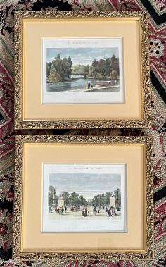 Pair of Custom Framed French Landscape Prints (1 of 4)