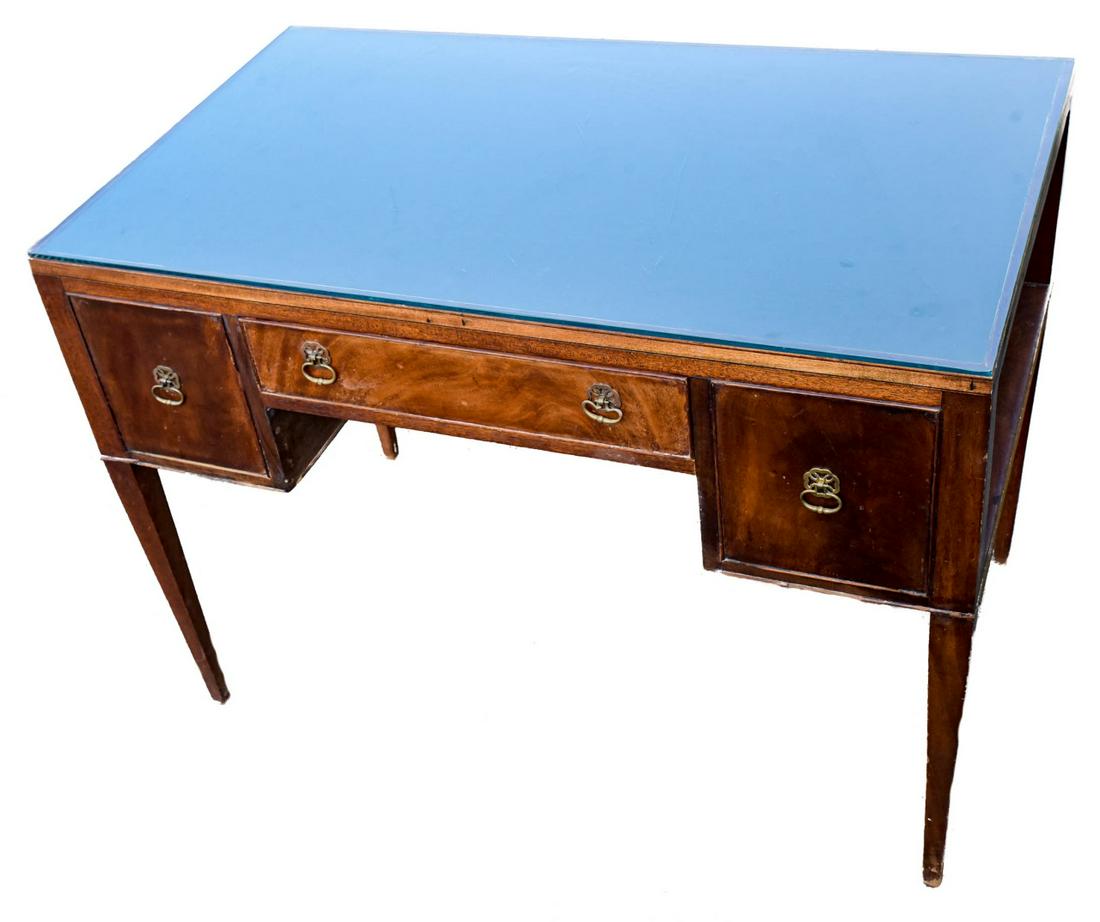Antique English Ladies Writing Desk: Antique English Ladies Writing Desk. Measures 20 inches x 39 inches x 23 inches.
