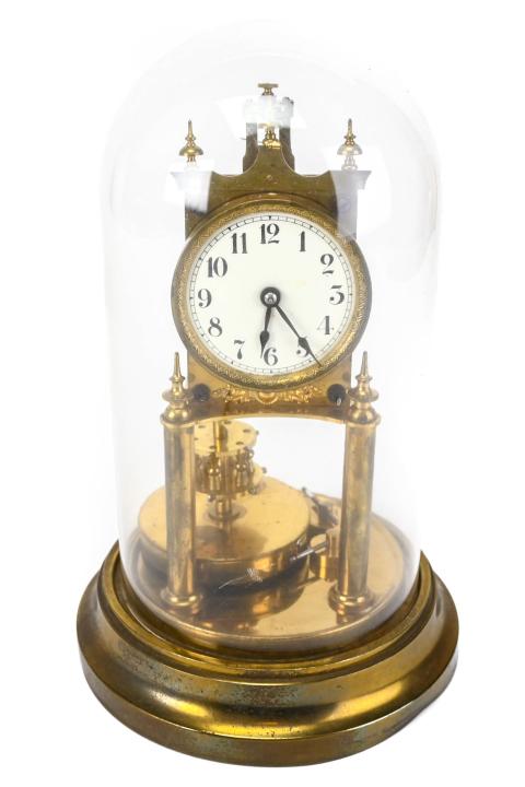 Salvage Antique Gustav Becker Anniversary Clock (1 of 10)