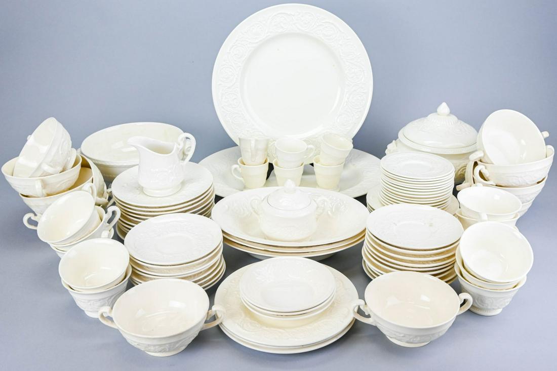 Antique Wedgwood Patrician Pattern Partial Set (1 of 10)