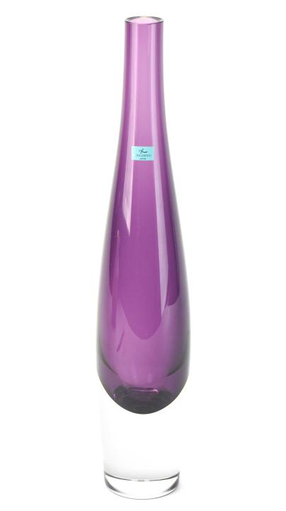 Hoya Crystal Amethyst Sommerso Vase (1 of 7)